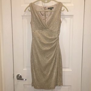 Champagne Gold Ralph Lauren Dress